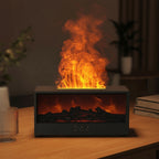 Diffuseur d’Huiles Essentielles à Effet Flamme – Ambiance Relaxante