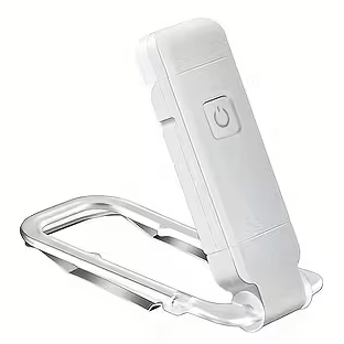Lampe de lecture flexible – Noir, Blanc, Rose ou Bleu